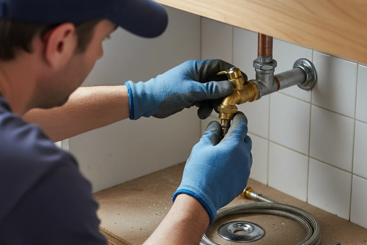 Shutoff valve and fitting work during Emergency Plumbing in Mill Valley